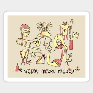 Verry Merry Merry Xmas Sticker